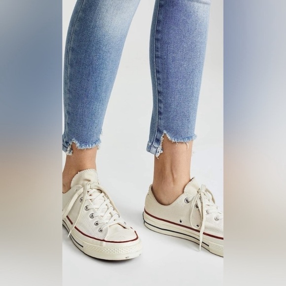 FRAME DENIM Le High Skinny Jeans Front Chew Paltrow Light Wash - Picture 4 of 10